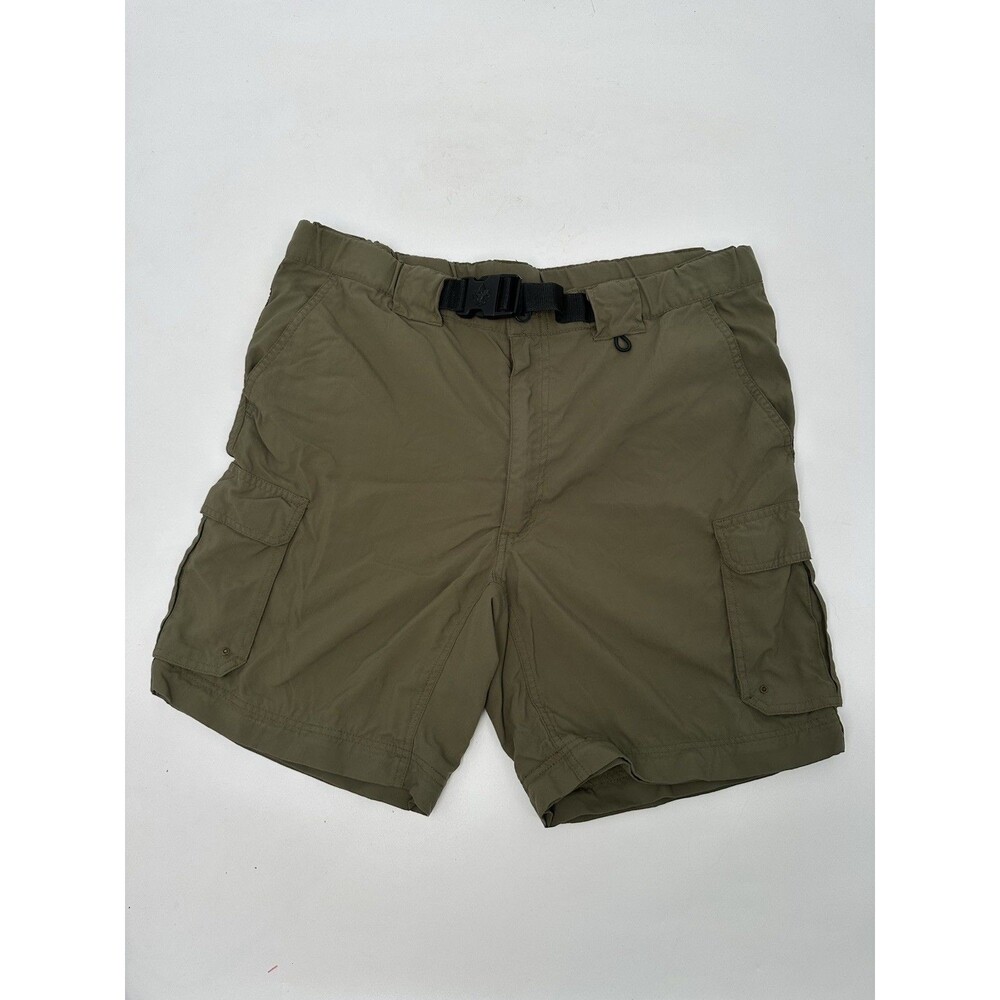 Boy Scouts Of America Mens Uniform100 Supplex  Switchbacks Shorts‎ L Green Cargo
